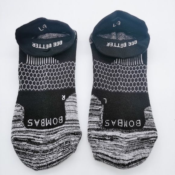 Bombas 4 Pairs Running Ankle Socks Size S/M/L - Picture 2 of 6